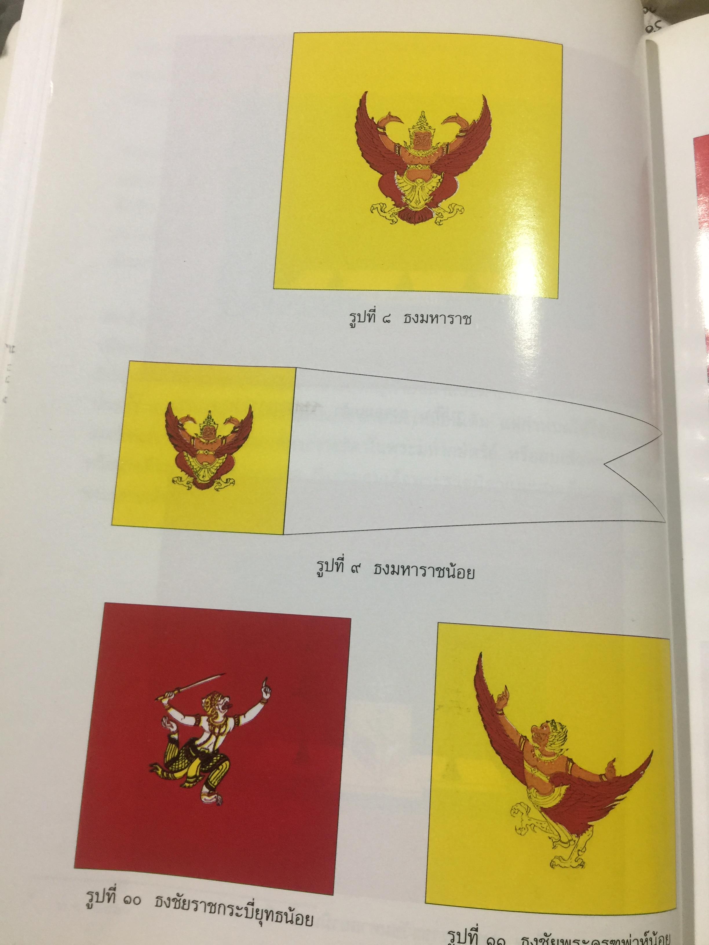 ธงไทย เล่ม 1. กรมศิลปากร พิมพ์เผยแพร่ พุทธ 2545 1,500 กรัม