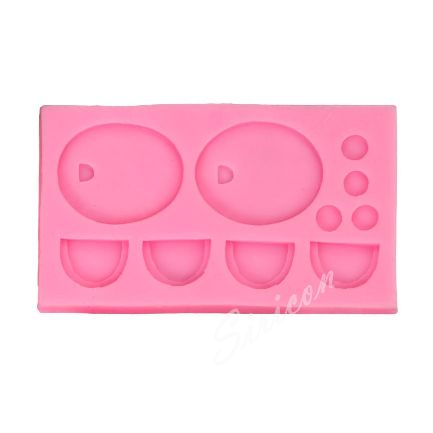 แม่พิมพ์ซิลิโคน หู ตา ปาก เลือกแบบ