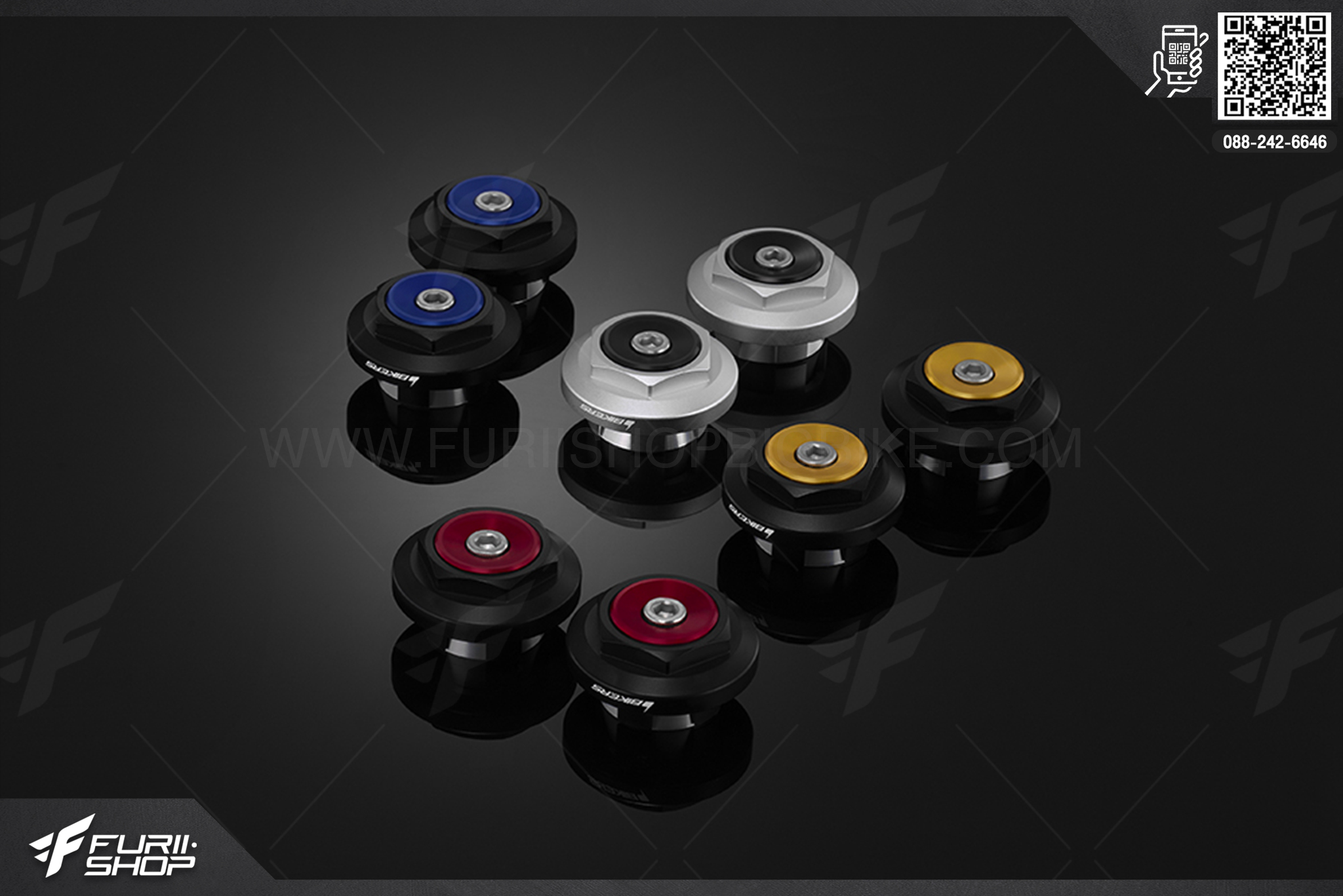 Pivot Caps Bikers Yamaha MT-03 (2016-2020)