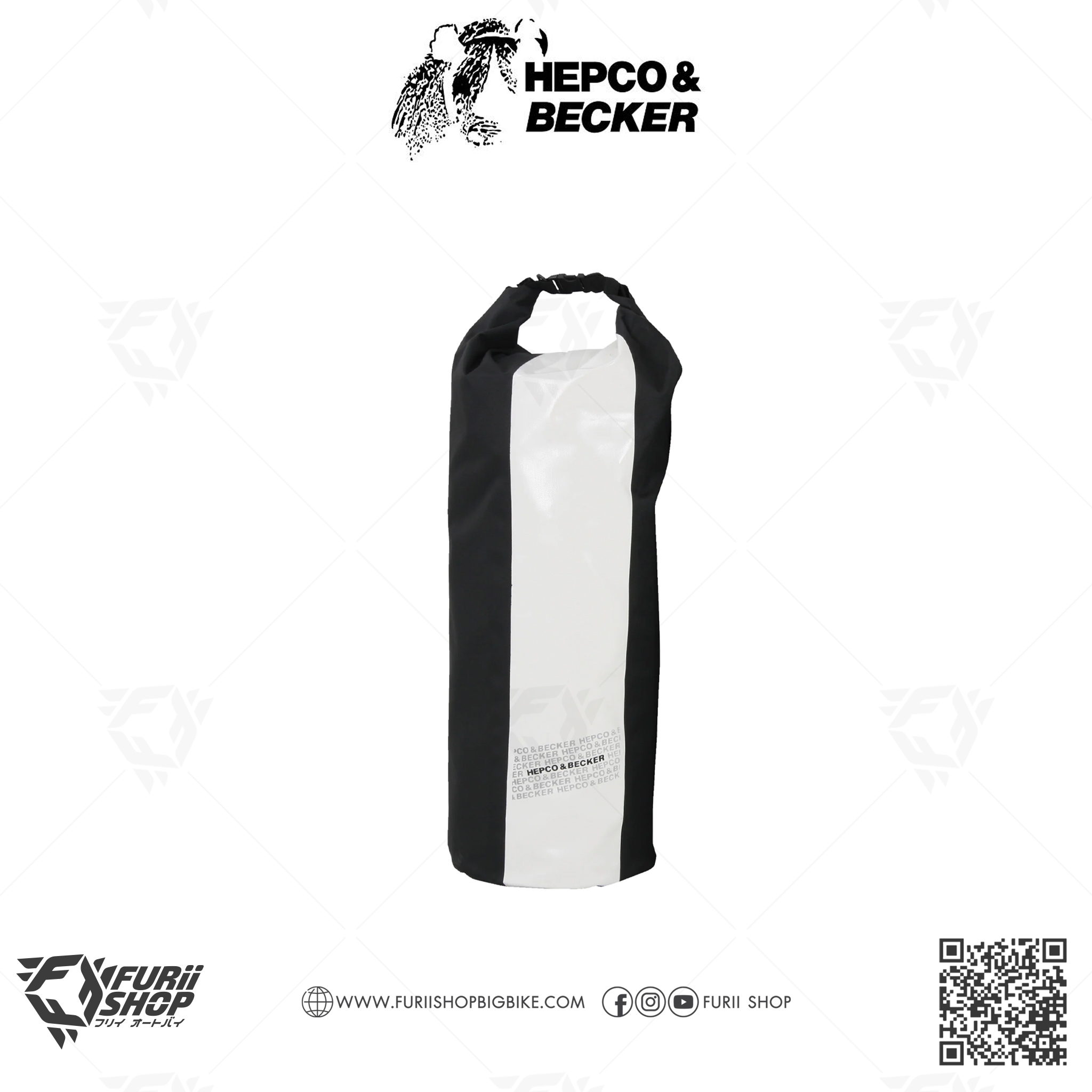 กระเป๋า HEPCO & BECKER :Drybag 35 Cap. 35 Liters White