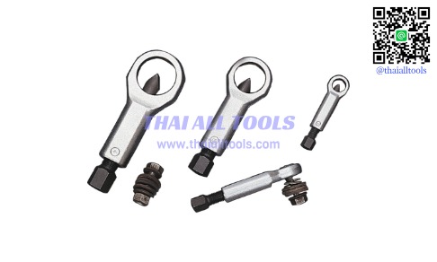 ชุดที่ตัดหัวน๊อต 9-27mm STEEL NUT SPLITTERS (SET-4) KENNEDY