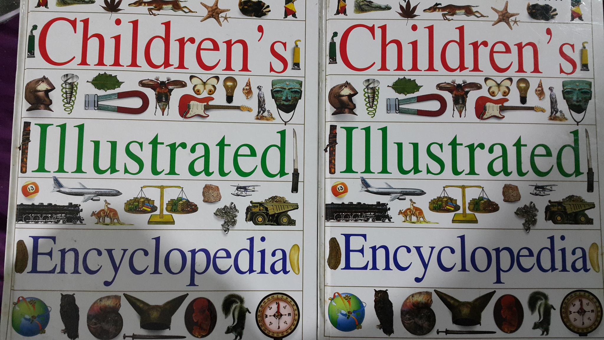 สารานุกรมภาพสำหรับเด็ก. Children ‘ s Illustrated Encyclopedia เล่ม 1-2 รวม 2 เล่ม 12 กก.