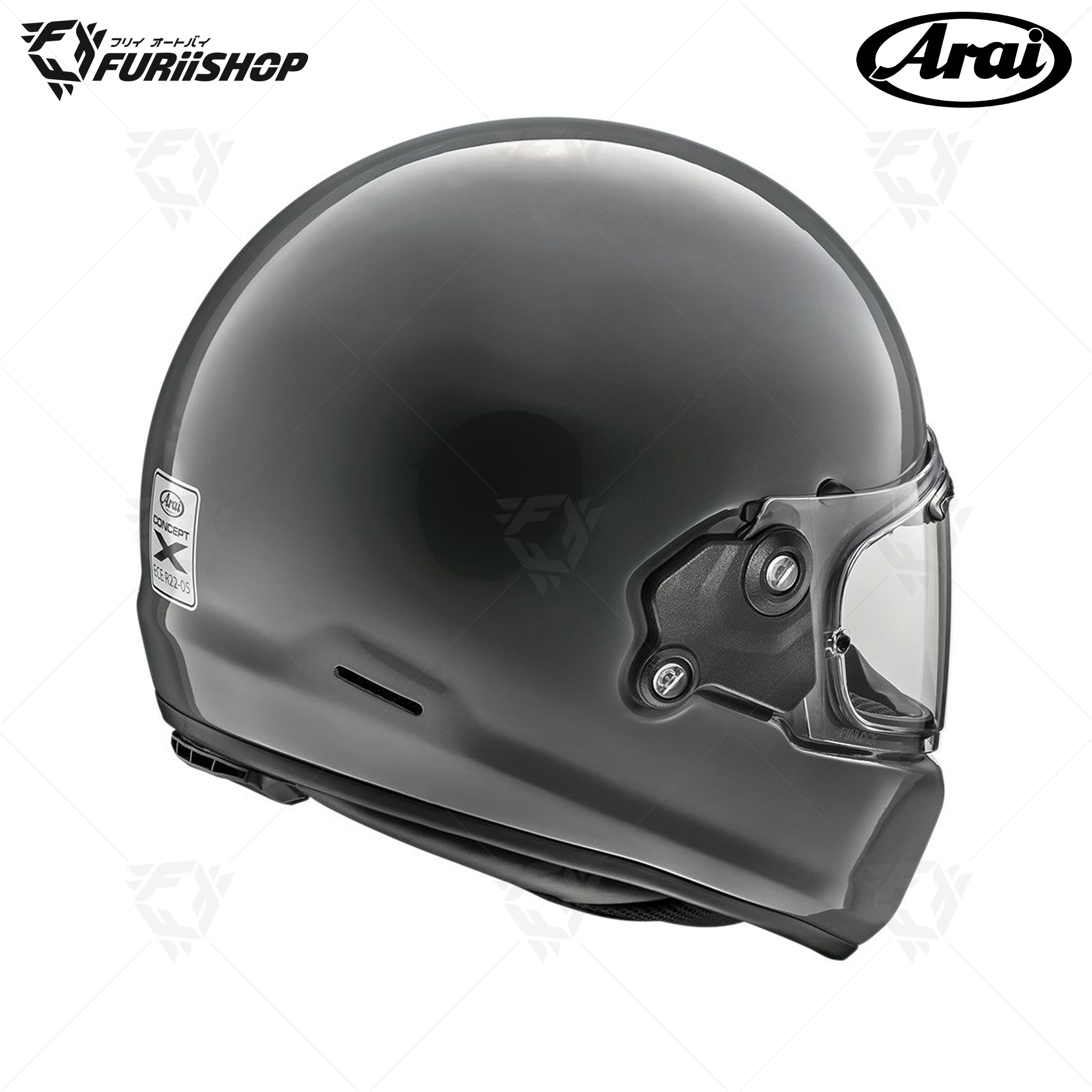 หมวกกันน็อคเต็มใบ Arai : CONCEPT-XE Modern Grey