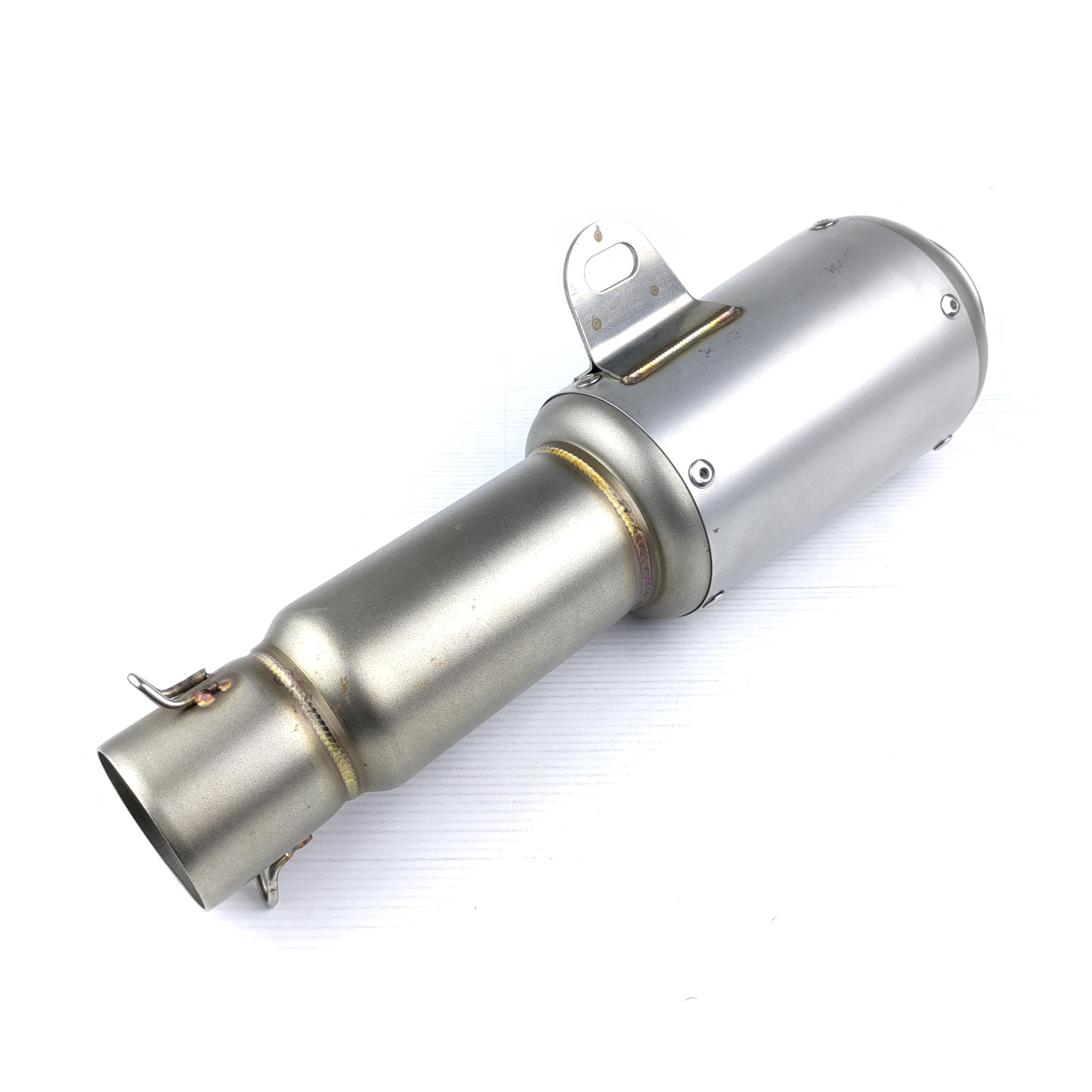 ปลายท่อสูตร ปลายท่อแต่ง Akrapovic สวมคอ 2 นิ้ว ยาว 14 นิ้ว สแตนเลส