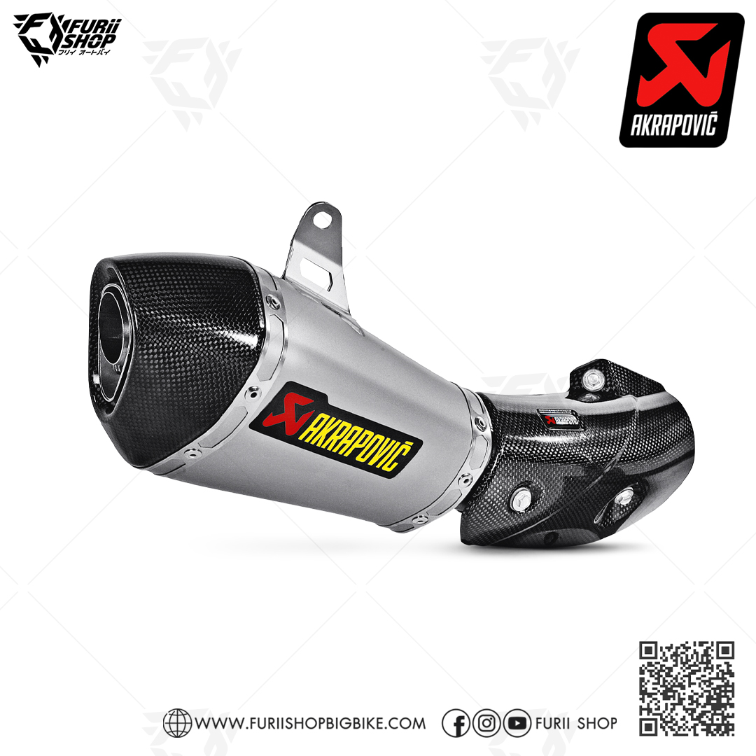 ZX-10R/SE '16-'20 アクラポビッチ スリップオン マフラー ZX-10R(16-) AKRAPOVIC Slip on カーボン ZX-10R 16-20 アクラポビッチ