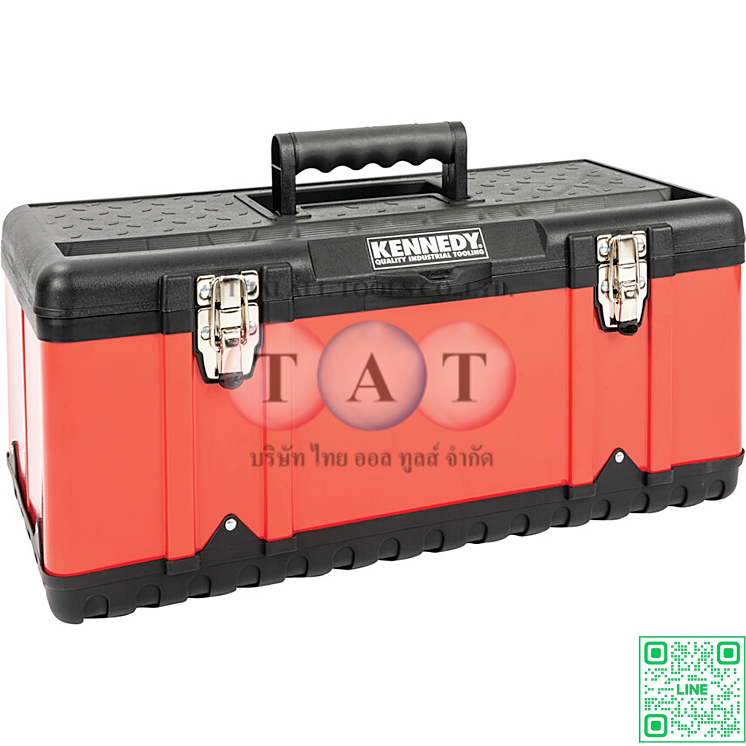 KEN5931440K กล่องเครื่องมือ 582x298x255mm RED METAL TOOLBOX KENNEDY