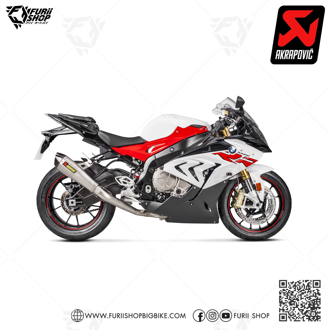 ท่อแต่ง Akrapovic Stainless Flagship Conicle : for BMW S1000RR 09-14 /HP4