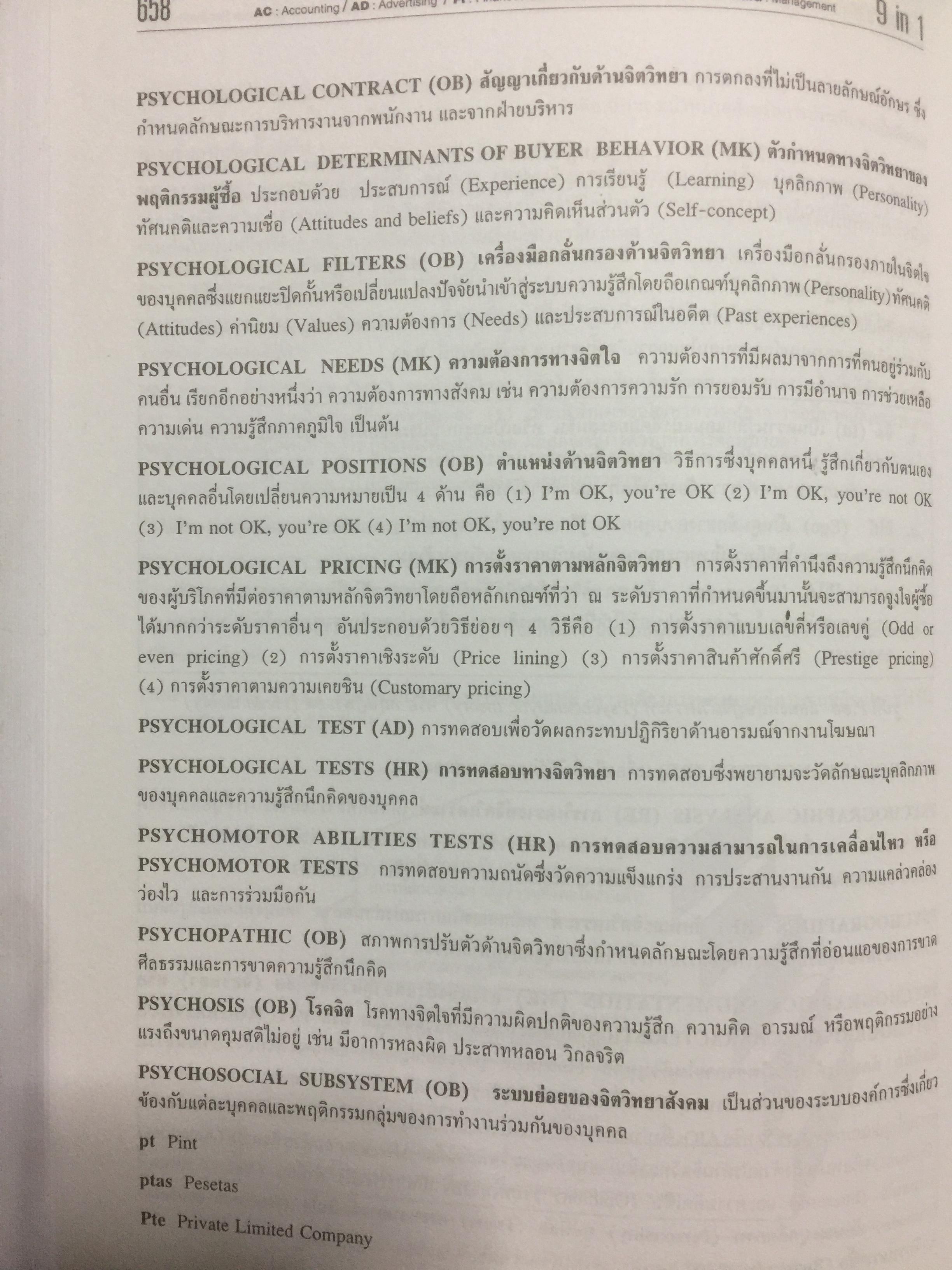 รู้เฟื่องเรื่อง ศัพท์การบริหารธุรกิจ ผู้เขียน รศ.ศิริวรรณ เสรีรัตน์ และคณะ 0 กก.