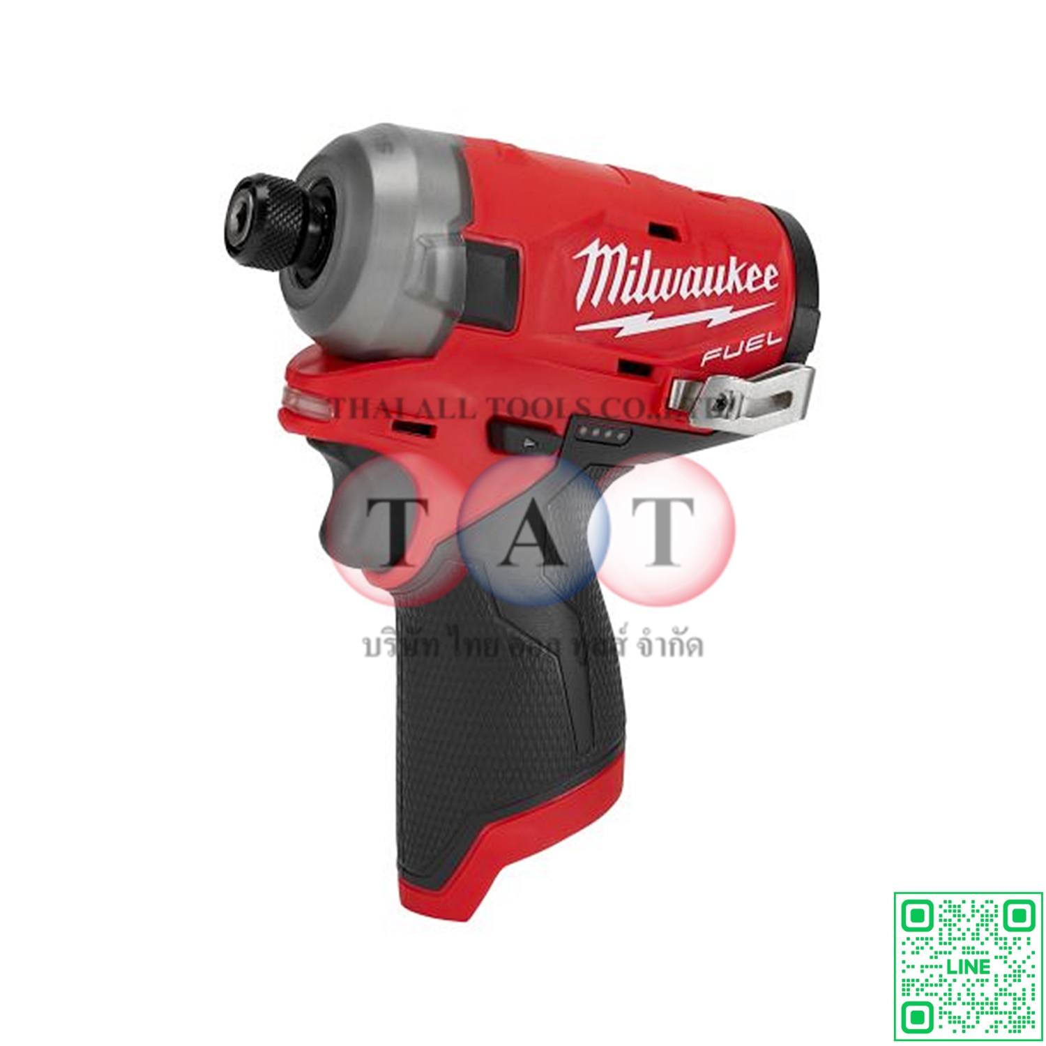 Milwaukee M12 FUEL SURGE 1/4" Hex Hydraulic Driver | ไขควงกระแทกไฮดรอลิก ไร้สาย เสียงเบา ทรงพลัง
