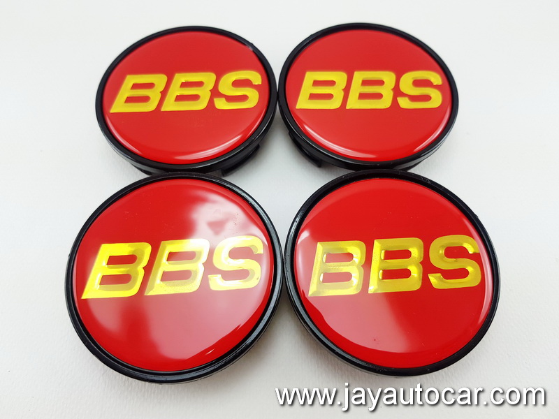 ฝาล้อรถยนต์ ฝาล้อแม็กซ์ ฝาล้อแต่ง โลโก้ BBS แดง ขอบสีดำ สำหรับ ล้อแม็ก ขนาด 63.5 มิล 1ชุด 4ชิ้น ขนาดยอดนิยม 63.5mm.