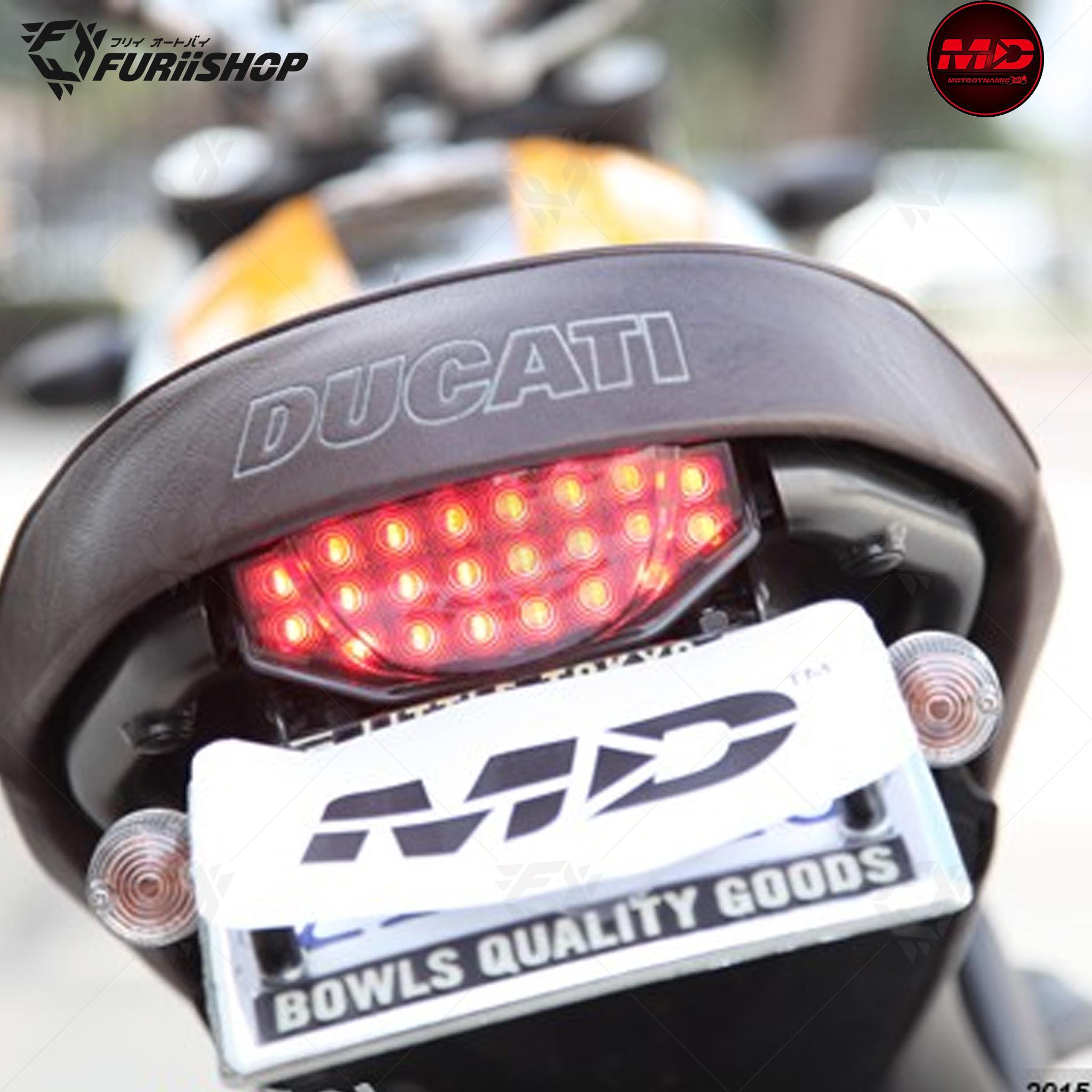 ไฟท้าย Motodynamic For : SCRAMBLE 400/800