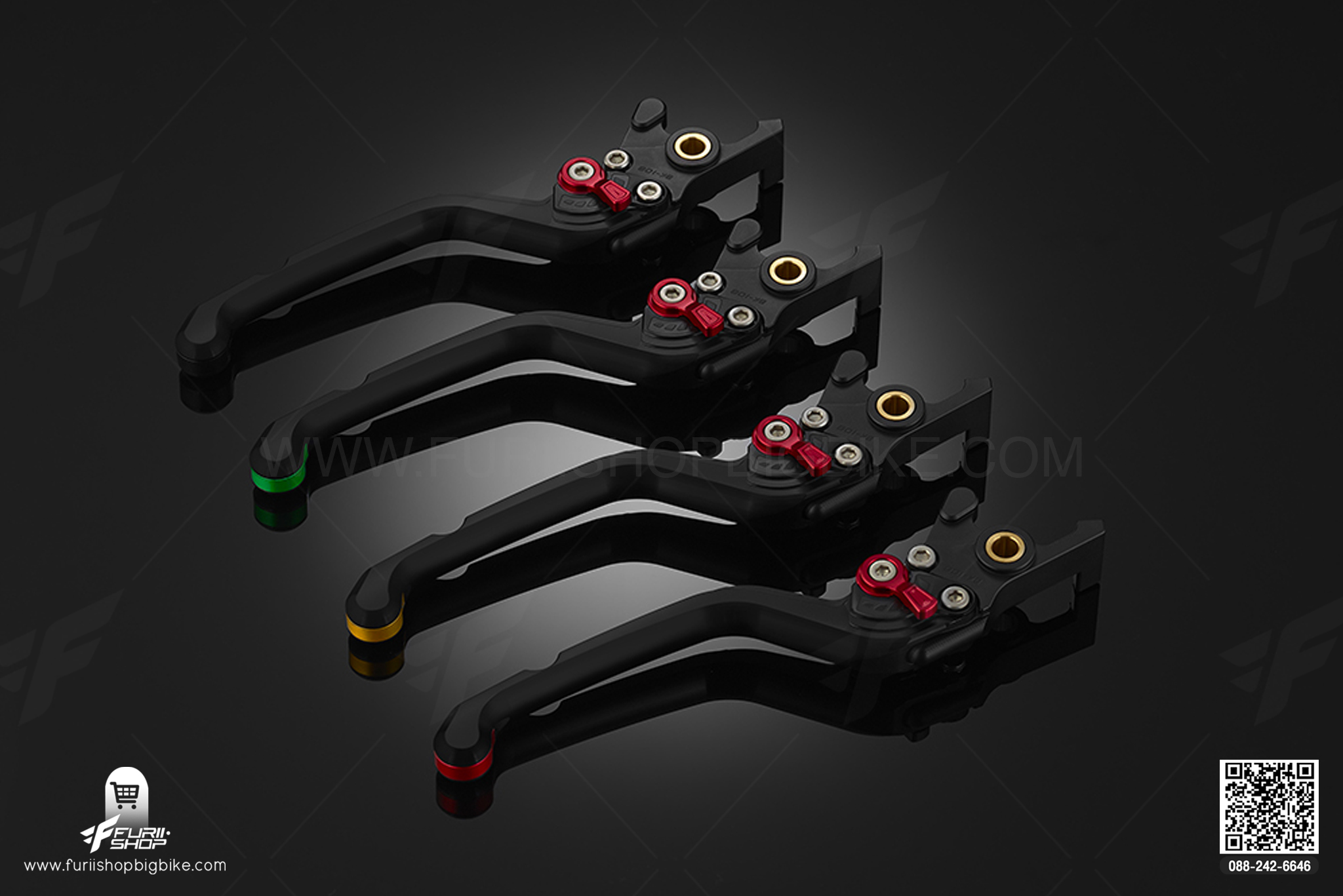 ก้านเบรค หน้าพับได้(Premium Adjustable Front Brake Lever) Kawasaki Z650 ABS (2017-2019)