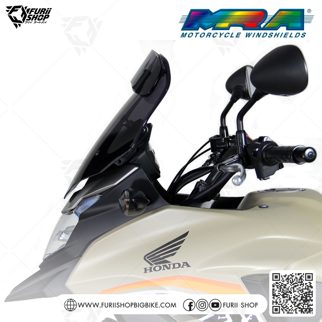 ชิลด์ MRA Windshield 2 Steps : for Honda CB500X 2016-2018