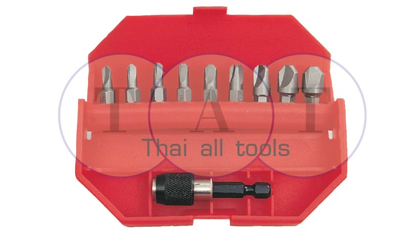 ชุดดอกไขควง 10 ชิ้น/ชุด TRI-WING BIT SET KENNEDY