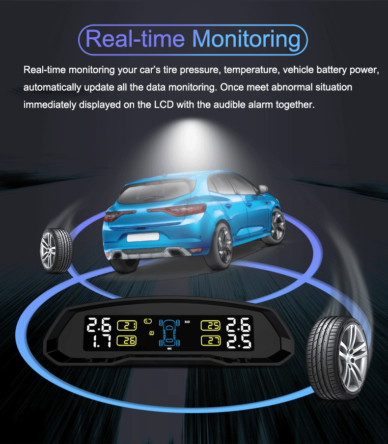 TPMS เซนเซอร์วัดลม โซลาเซลล์