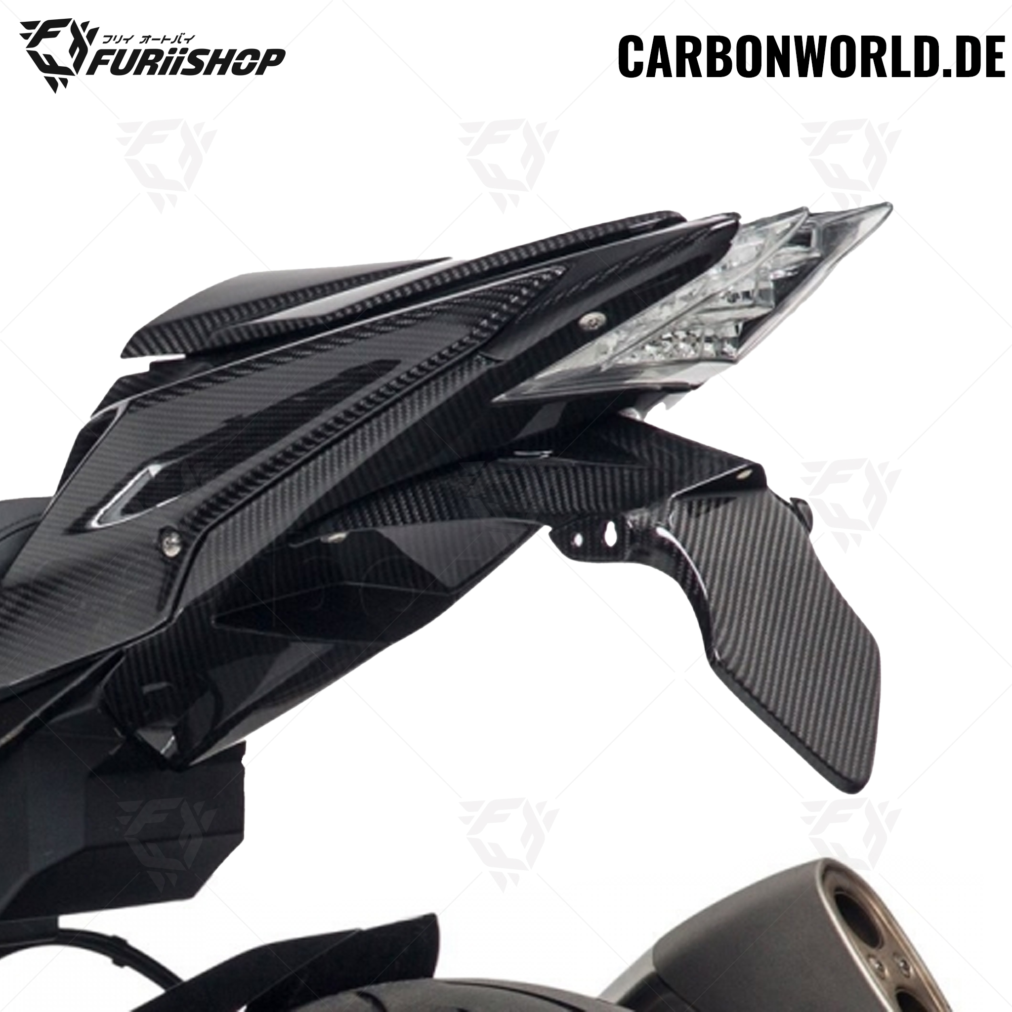 SEATTAIL CARBON WORLD For : S1000R