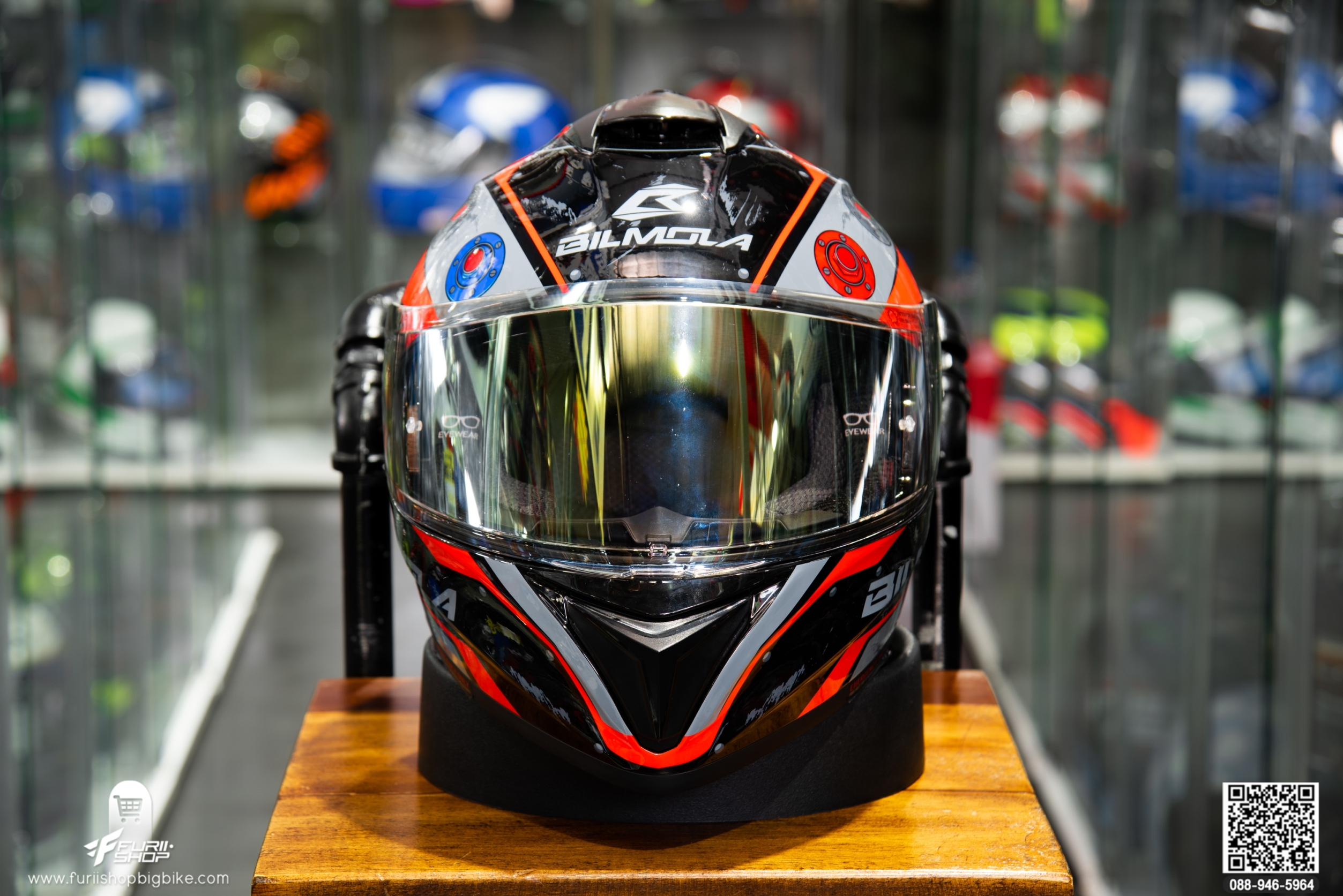 หมวกกันน็อค BILMOLA NEX 2020 SPACE FLIGHT BLACK