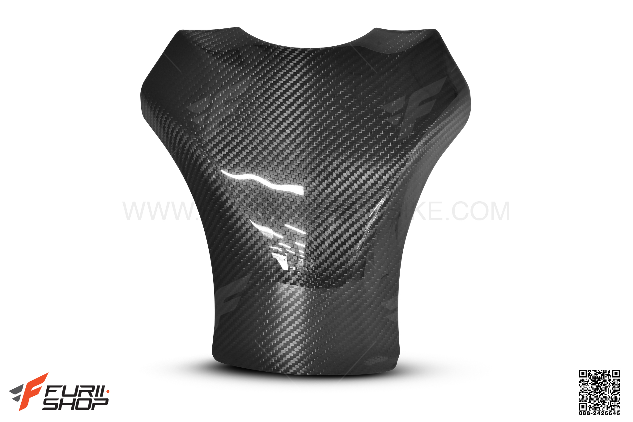 ครอบถังเพรียวคาบอน Prepreg Version Force Racing FOR KAWASAKI ZX6R 2019