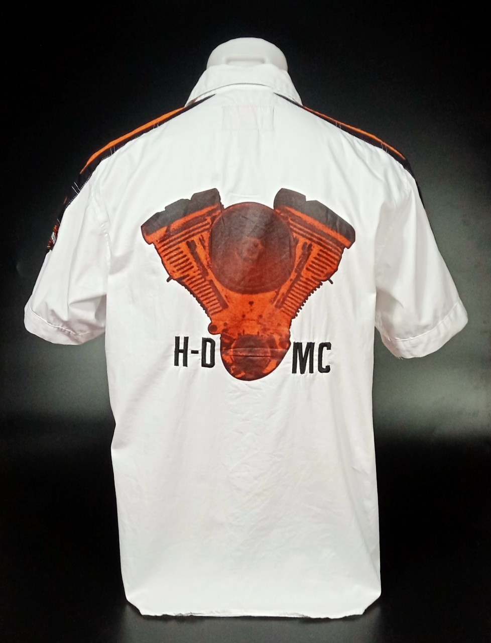 เสื้อเชิ้ต H-D แขนสั้น #0013 ไซส์ XL