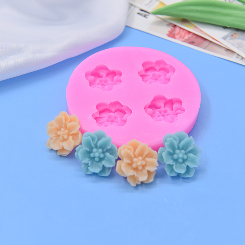 แม่พิพม์ซิลิโคน พิพม์วุ้น พิมพ์ฟองดอง พิพม์อาหลัว พิพม์ขนม ดอกไม้