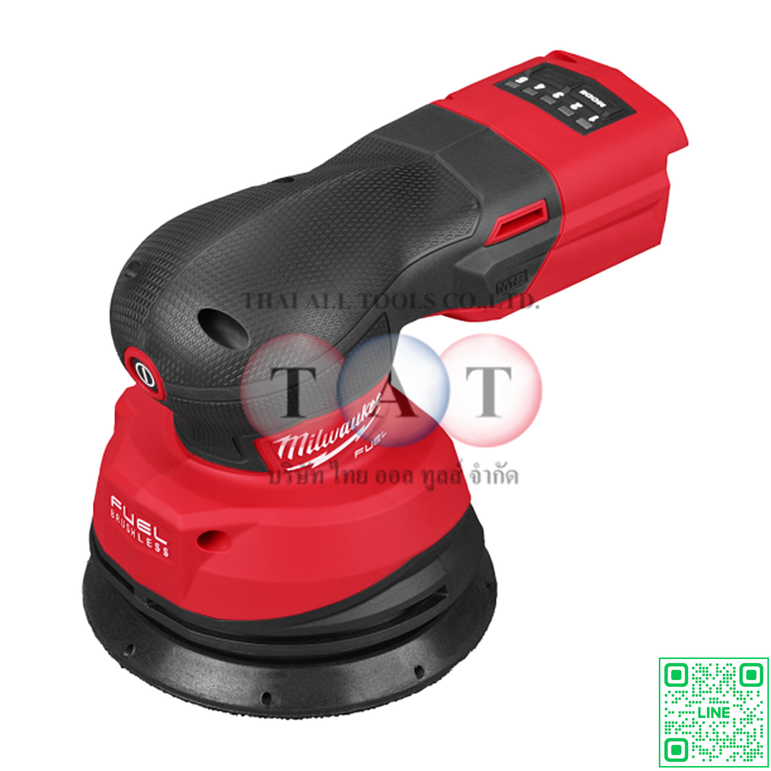 Milwaukee M18 FROS125-0 เครื่องขัดกระดาษทรายแบบลูกเบี้ยว