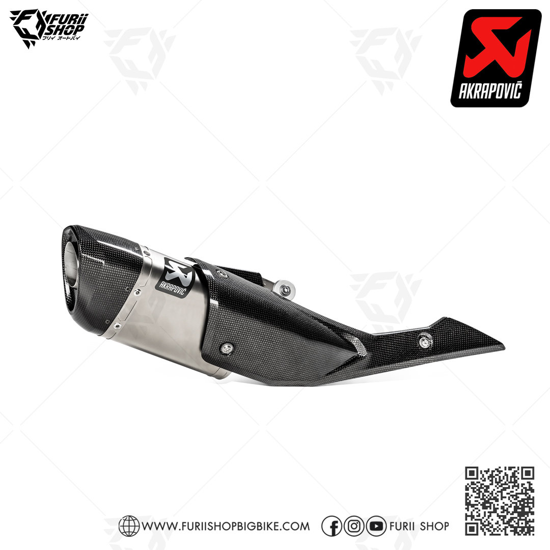 ท่อมอเตอร์ไซค์ Akrapovic Slip on Gp ปลายดาบ : for Suzuki Gsxs1000Gt 2022/Gsxs1000 21-22