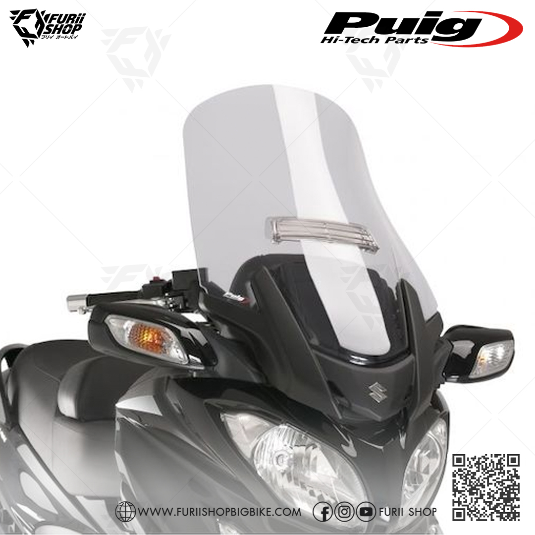 ชิลด์หน้า Puig Windshield : for Suzuki Burgman650
