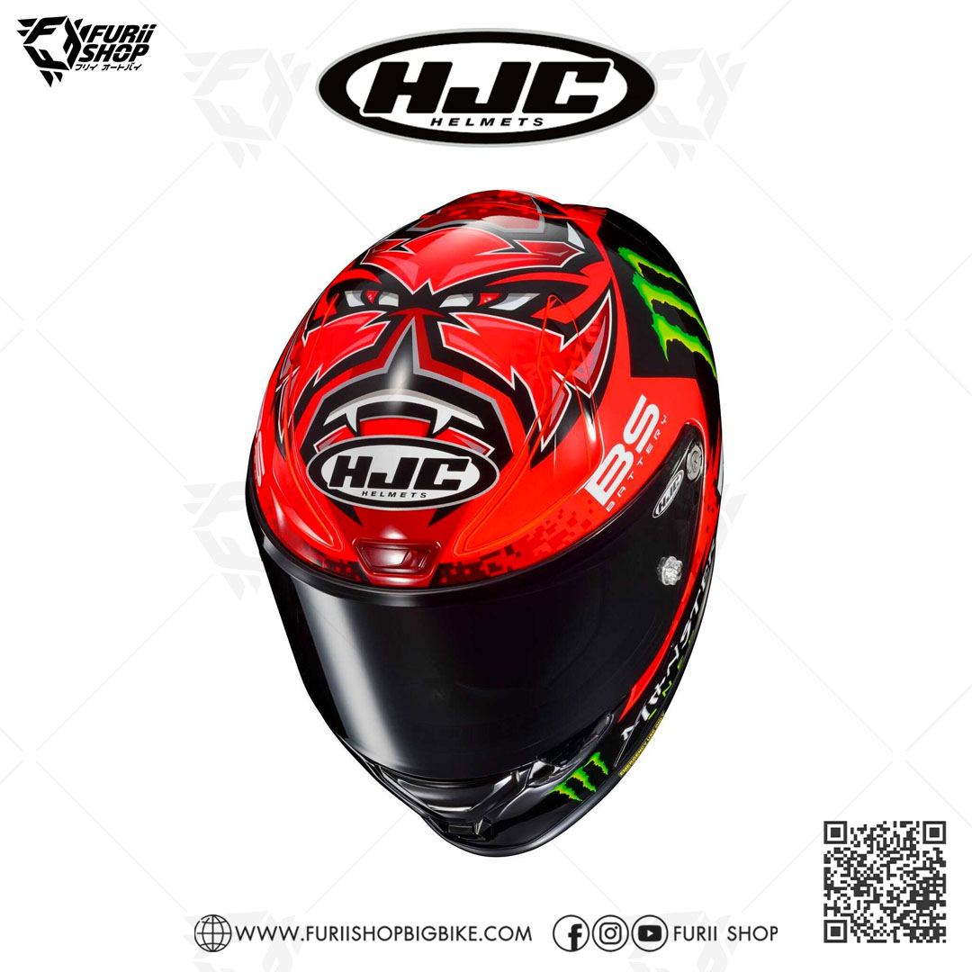 หมวกกันน็อคเต็มใบ HJC RPHA1 : QUARTARARO REPLICA MC1