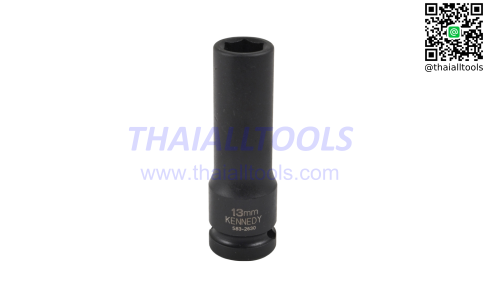 ลูกบ๊อกซ์ลมยาว (mm) DEEP IMPACT SOCKET 1/2" SQ DR KENNEDY