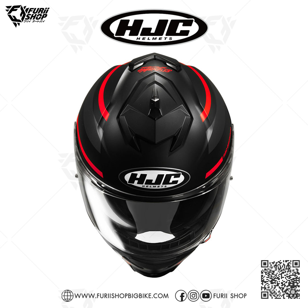 หมวกกันน็อคเต็มใบ(มีแว่นกันแดด) HJC I71 : FQ20 MC1SF