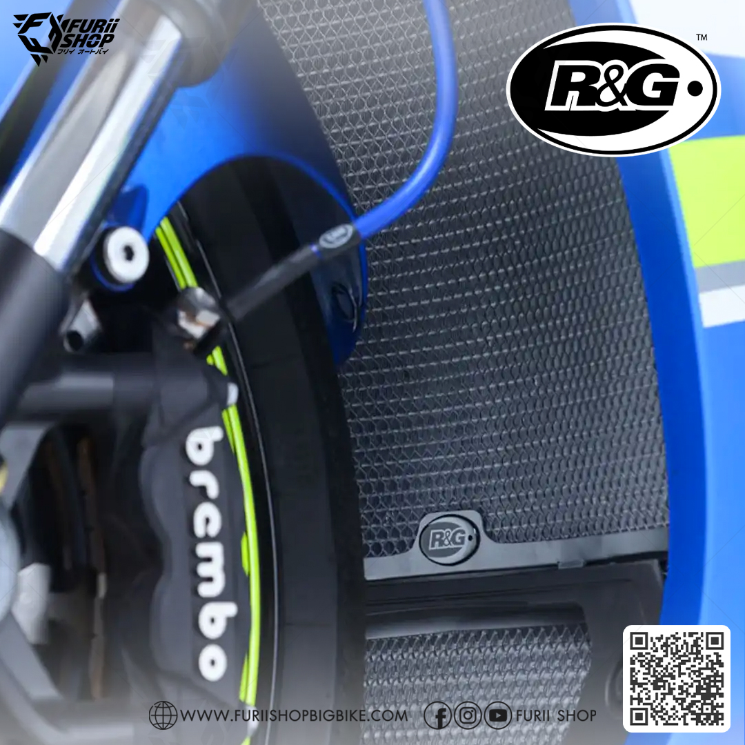 การ์ดหม้อน้ำ/น้ำมัน R&G Radiator+Oil Guard : for Suzuki GSXR1000 2017-2018