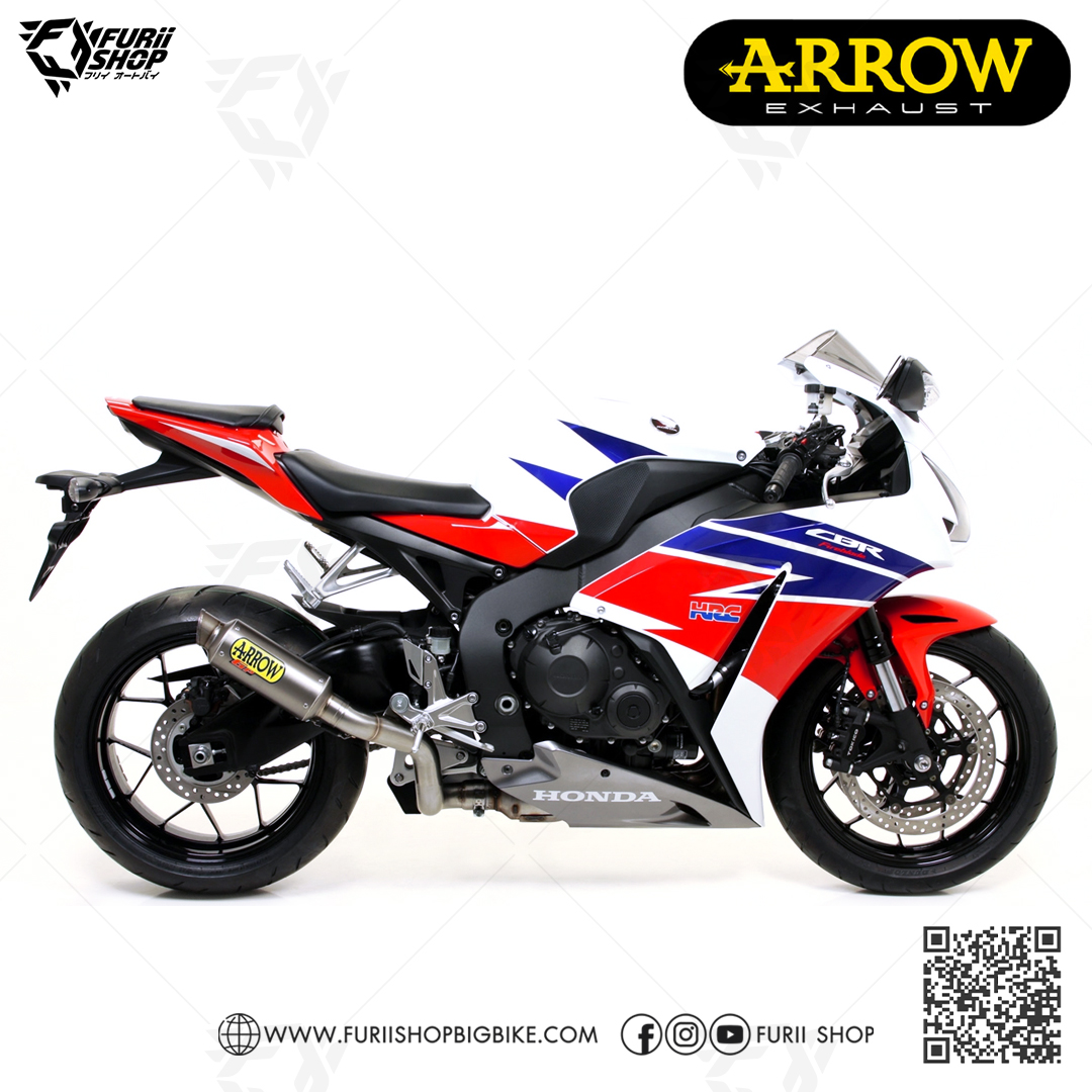 ท่อมอเตอร์ไซค์ Arrow Slip on GP Titanium : for Honda CBR1000RR 08-16