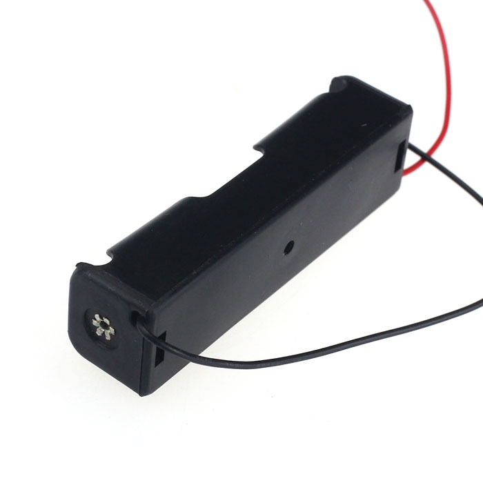 ตัวบรรจุแบตเตอรี่ 1 ก้อน 18650 3.7 V / 18650 Power Battery Storage Case Box Holder Leads With 1 Slots