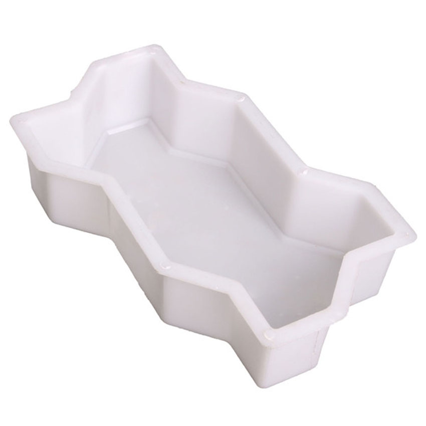 แม่พิมพ์บล็อคคอนกรีต ลายตัวหนอน 2 ชิ้น 3329