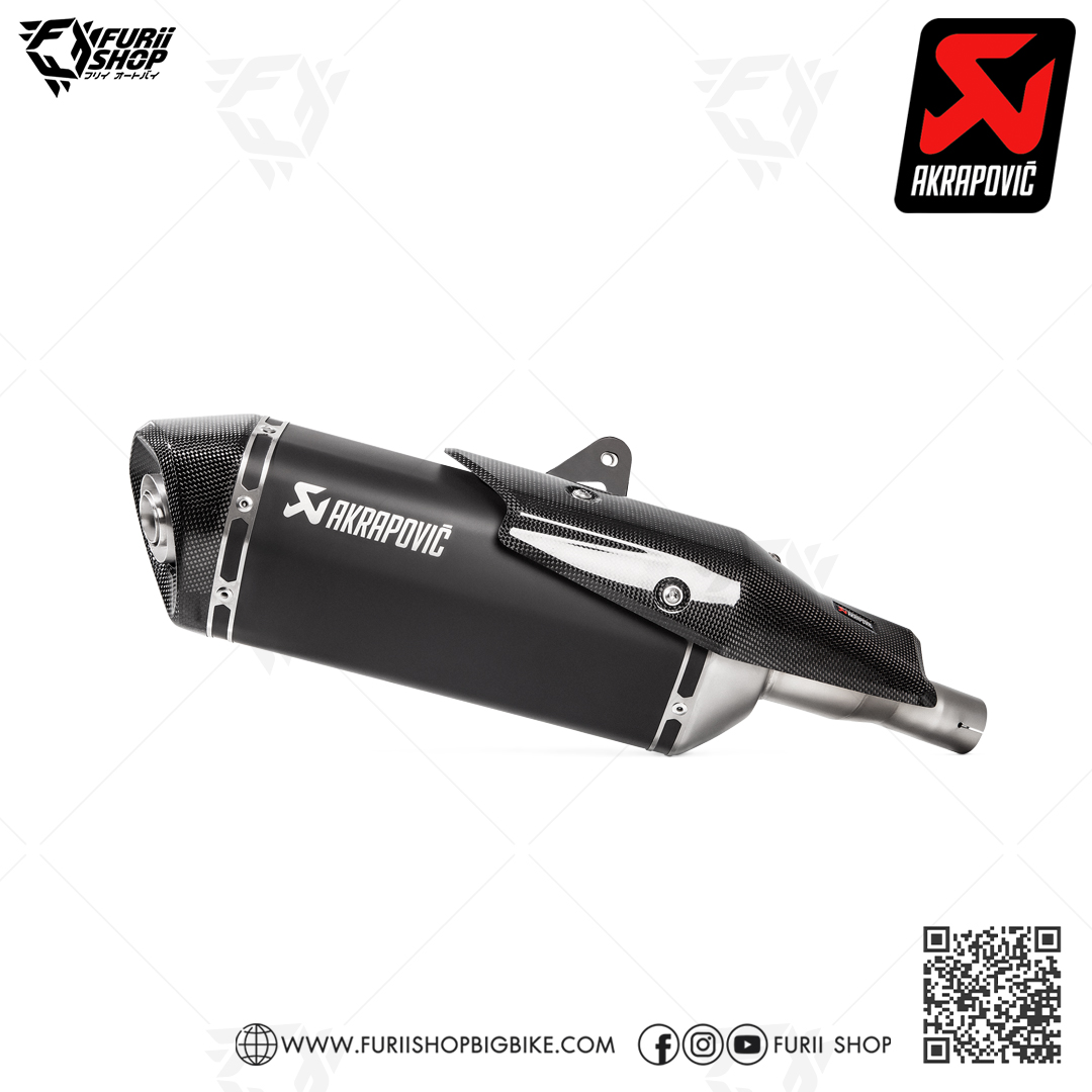 ท่อมอเตอร์ไซค์ AKRAPOVIC BACK LIMITED SLIP-ON FOR HONDA XADV ท่อแต่ง ท่อสูตร ท่อบิ๊กไบค์ ท่อBigbike ท่อไอเสีย