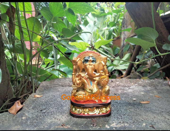 พระพิฆเนศ ปางโมนารีจัน ปางปลดหนี้ ดึงดูดทรัพย์ สูง 3.5 นิ้ว