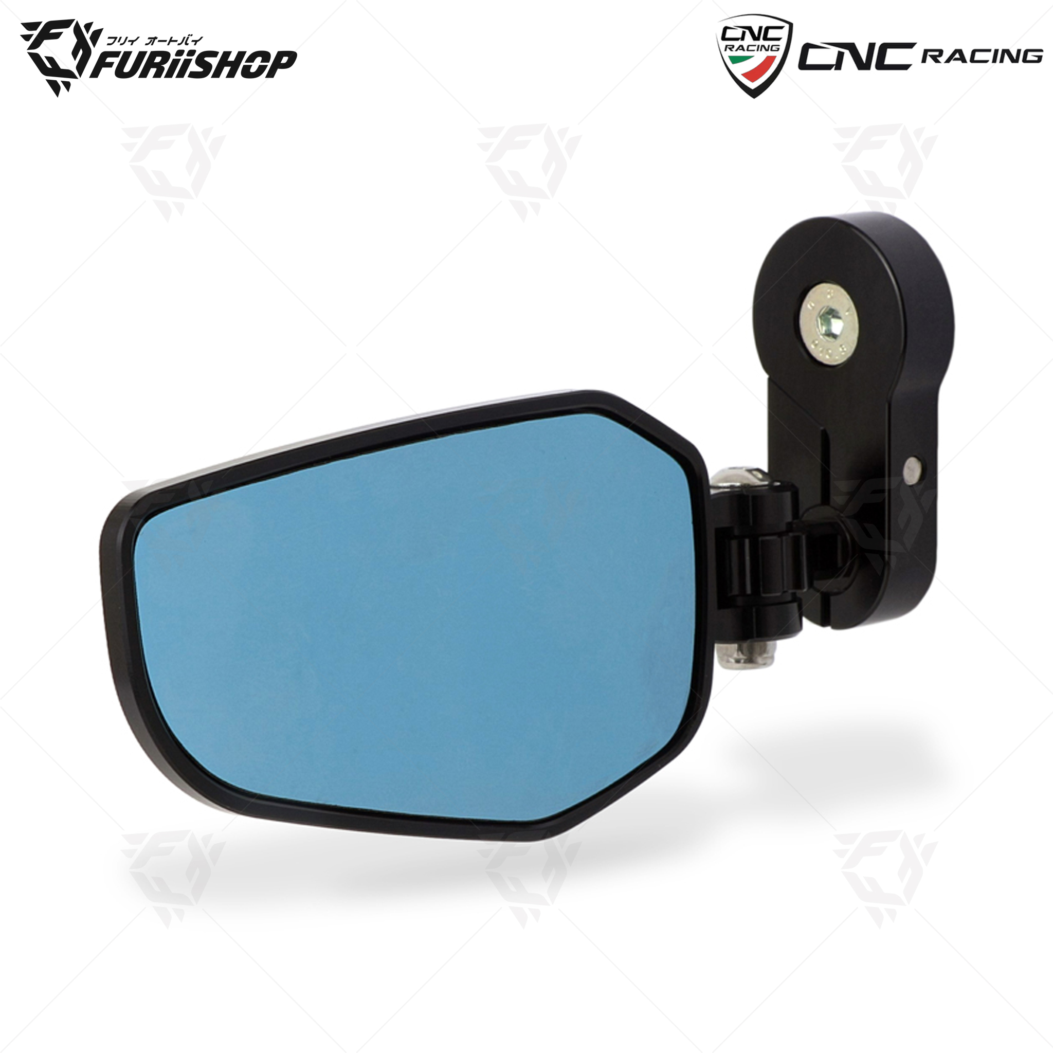 กระจกปลายแฮนด์ CNC RACING For : SCRAMBLE 1100