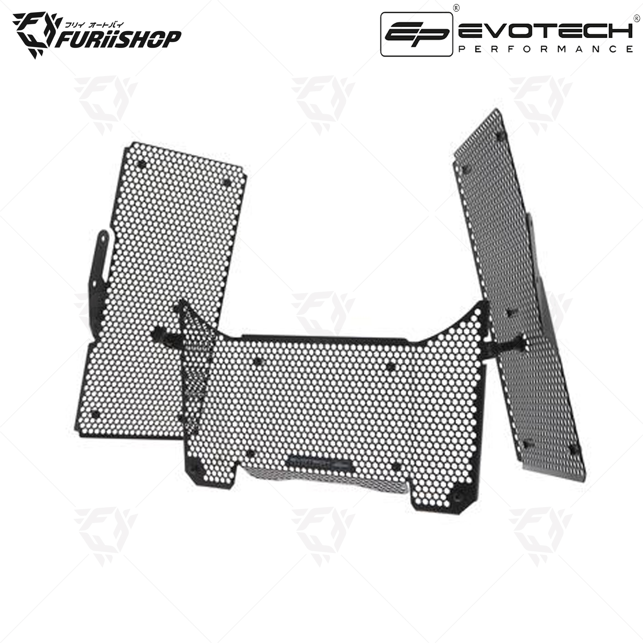 การ์ดหม้อน้ำ & ออยส์ EVOTECH For : MULTISTRADA V4