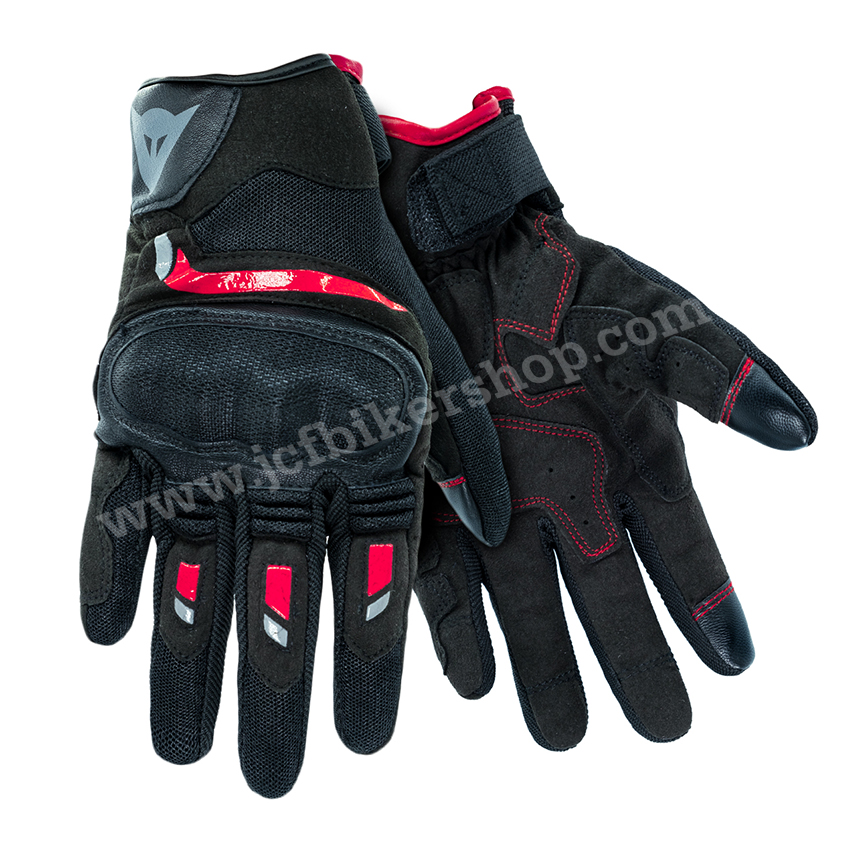 ถุงมือมอไซค์ ถุงมือมอเตอร์ไซค์ ถุงมือขับมอเตอร์ไซค์ ถุงมือ Dainese Air Master CAT. II สะท้อนแสง