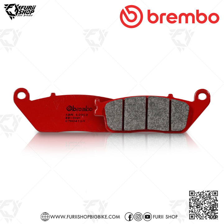 ผ้าเบรก Brembo (07HO41SA) : for HONDA : CB500F/X 13-21 / CBR650F 14-20 / CBR500R 13-21 / CBR250RR 17-21 / Rebel 300 17-18 / Rebel 500 17-22 / NC750