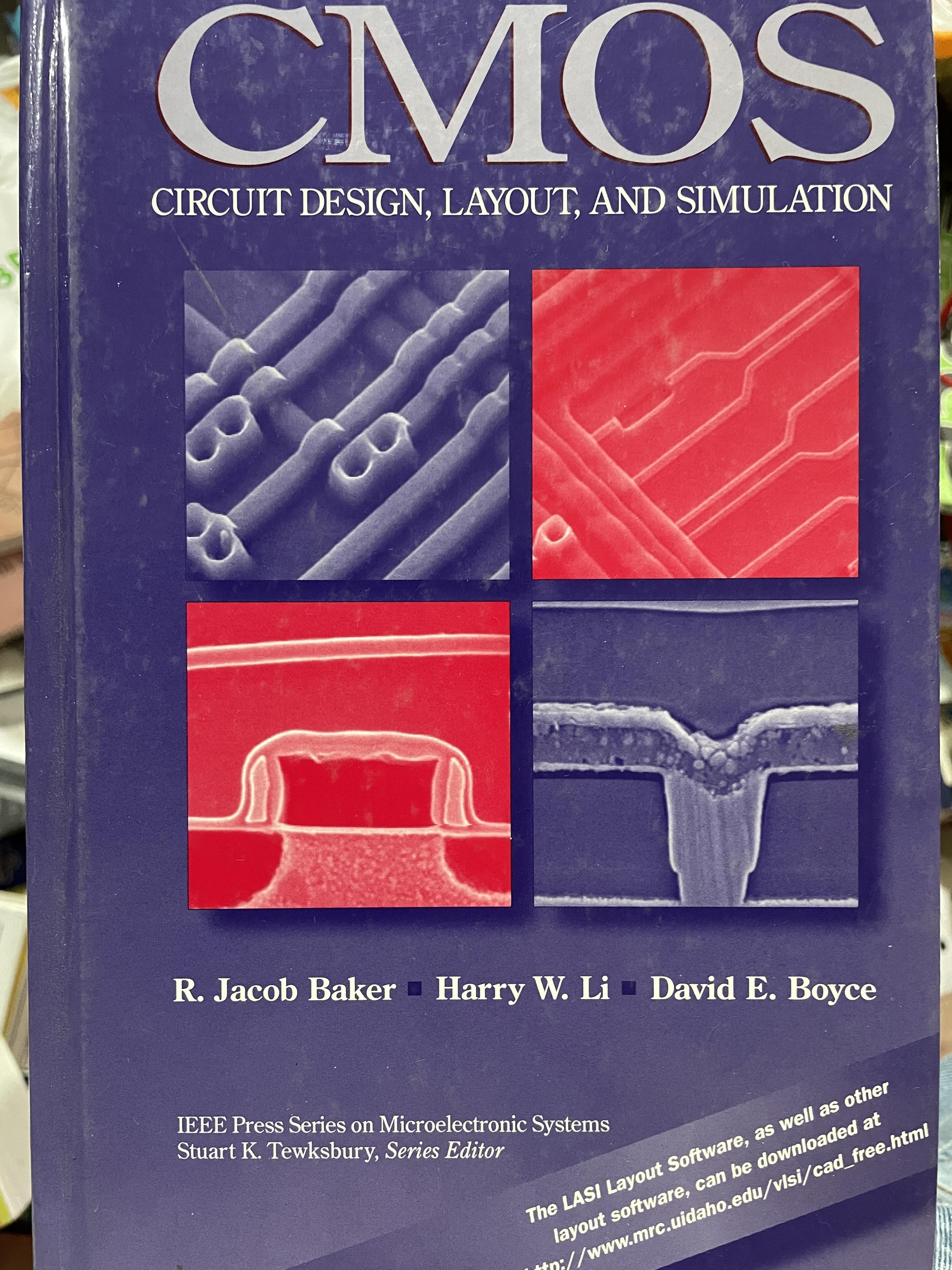 CMOS. CIRCUIT DESIGN, LAYOUT , AND SIMULATION. ผู้เขียน R.JACOB BAKER. และคณะ 0 กก.