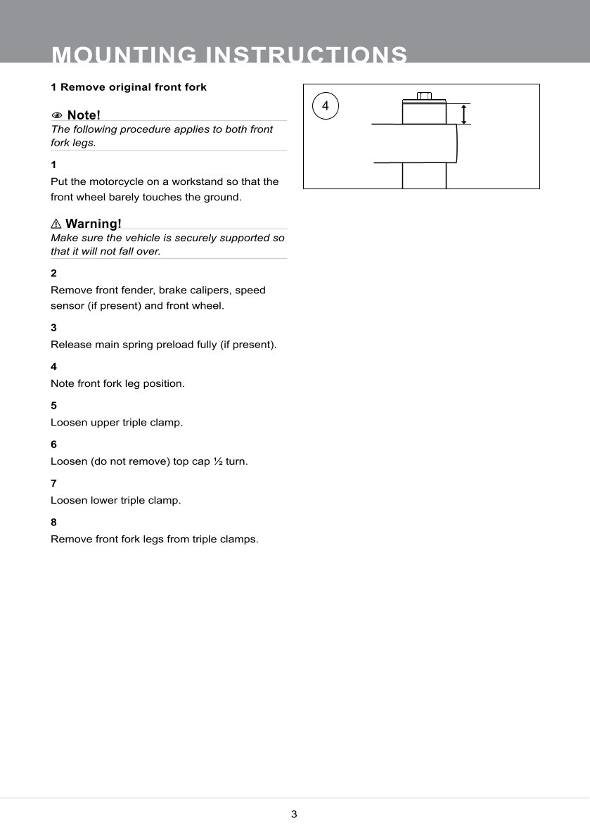 สปริงโช้คหน้า Ohlins FKR112 For Yamaha YZF R6 2008-2015