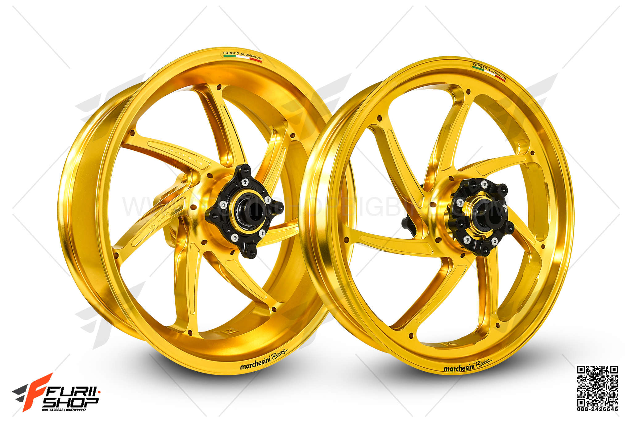 ล้อ MARCHESINI สีทอง FOR KAWASAKI ZX10R