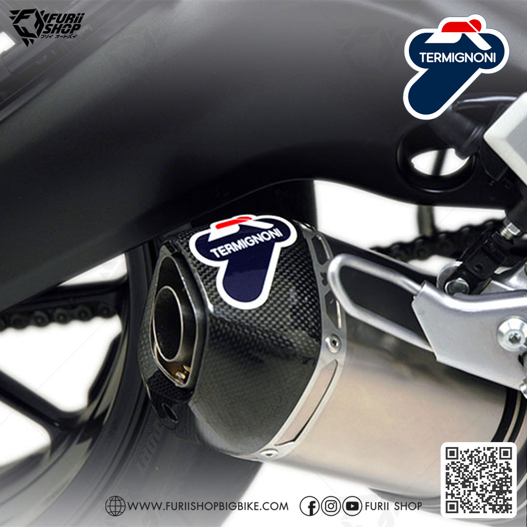 ท่อมอเตอร์ไซค์ Termignoni Titanium : for Yamaha FZ09/MT09 2014-2019
