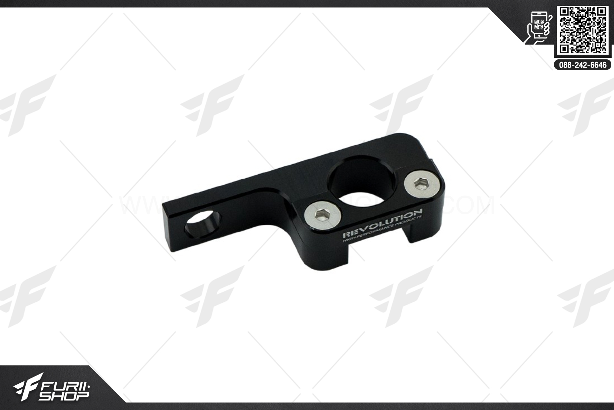 ตัวรัดสายดิสเบรคหน้า 1 สาย Revolution For Honda Forza350 2020