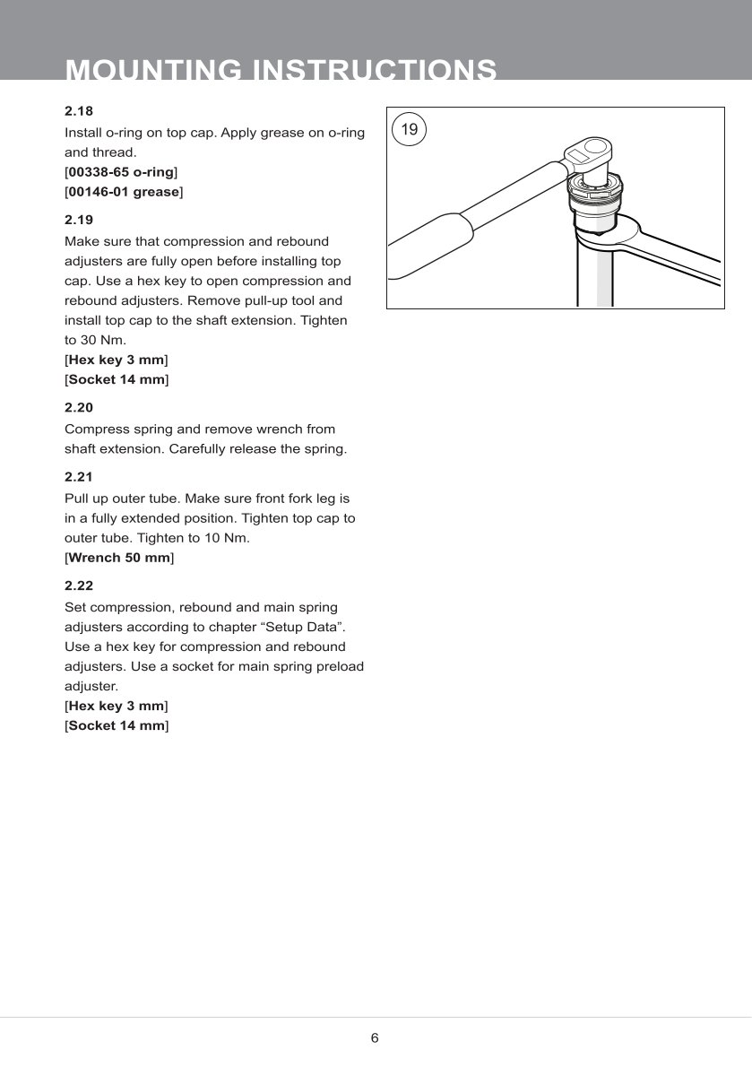 สปริงโช้คหน้า Ohlins FKA119 For Harley-Davidson Pan America 2021-2023