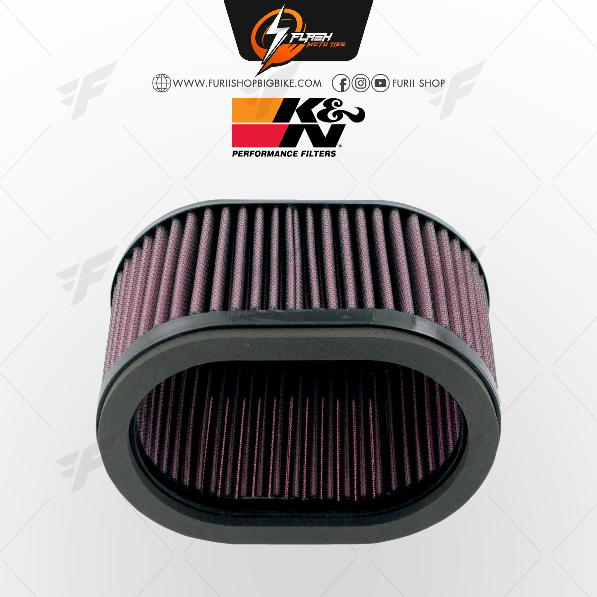 กรองอากาศ K&N สำหรับ SUZUKI