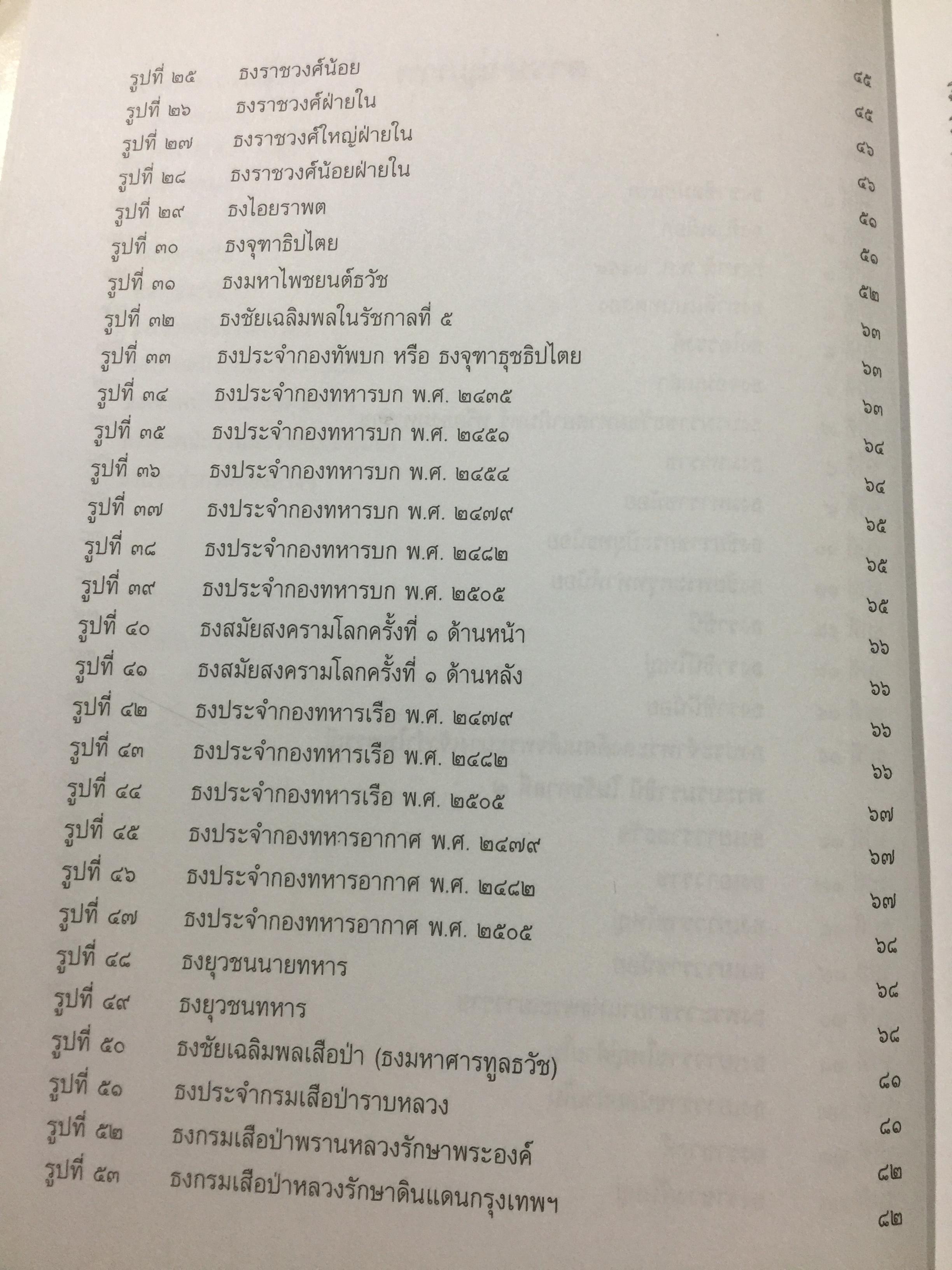 ธงไทย เล่ม 1. กรมศิลปากร พิมพ์เผยแพร่ พุทธ 2545 1,500 กรัม