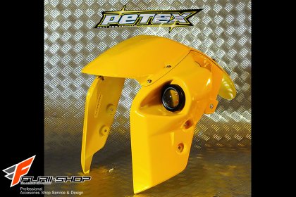 Petex Wink Zaap Front fender สีเหลือง ชุดบังโคลนหน้า วิ้ง แซ่ปป
