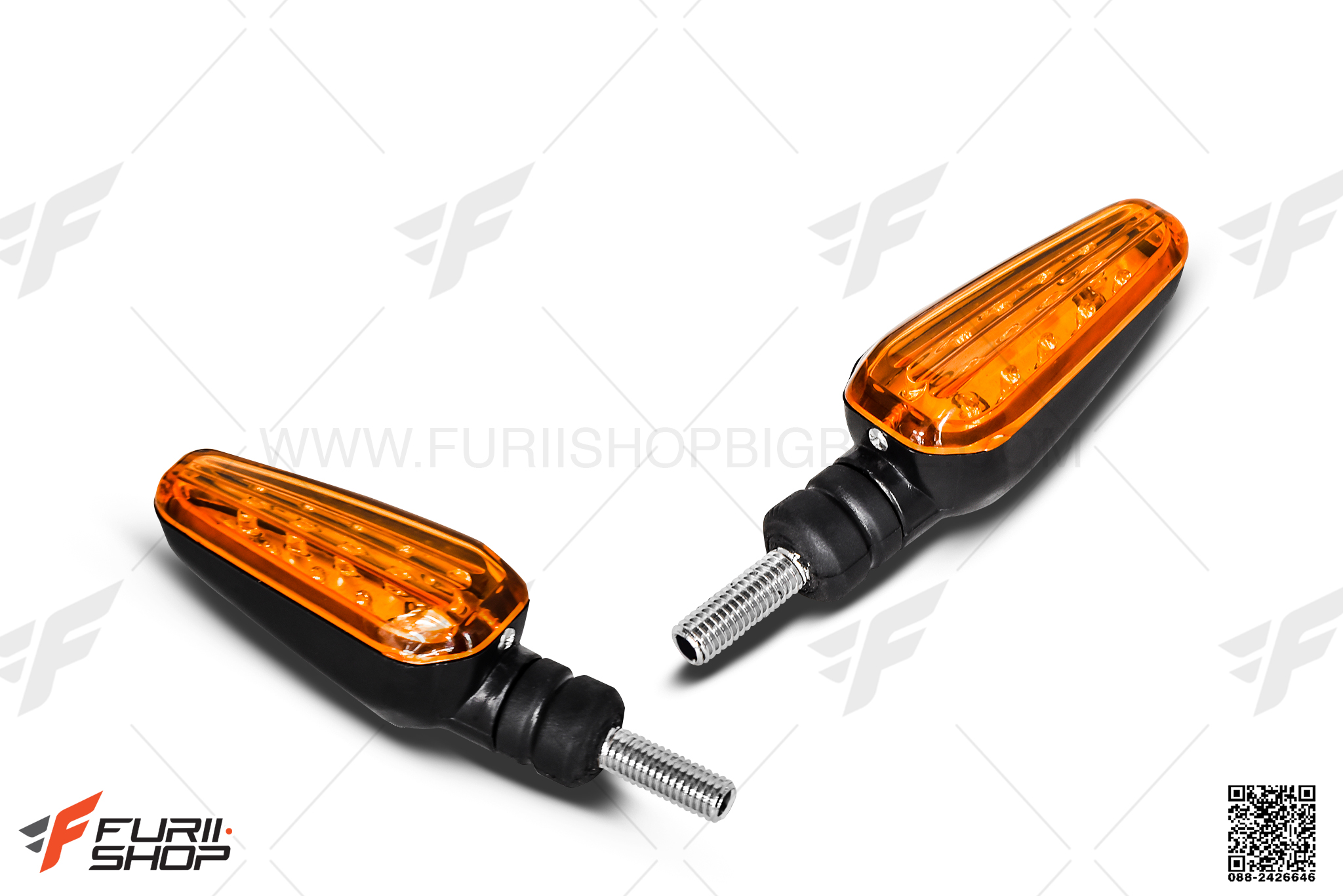 ไฟเลี้ยว DRC TYPE602 สีส้ม